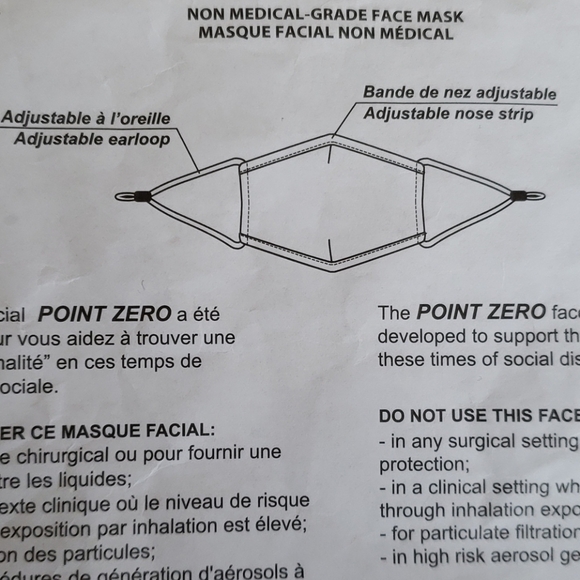 Point Zero - 7 Face masks - Picture 11 of 11